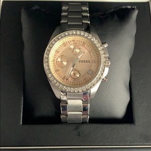Fossil stainless steel watch